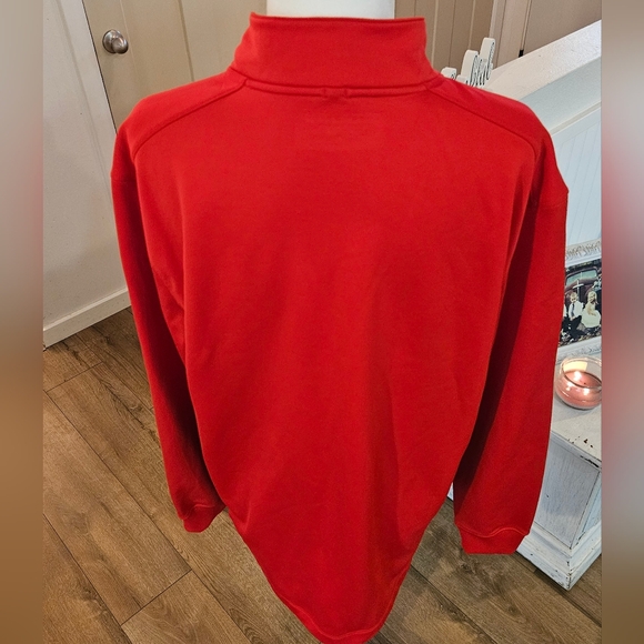 NWOT'S - NIKE GOLF - Red/Gray Golf Performance Jacket w/venting - Size Large - Picture 5 of 5